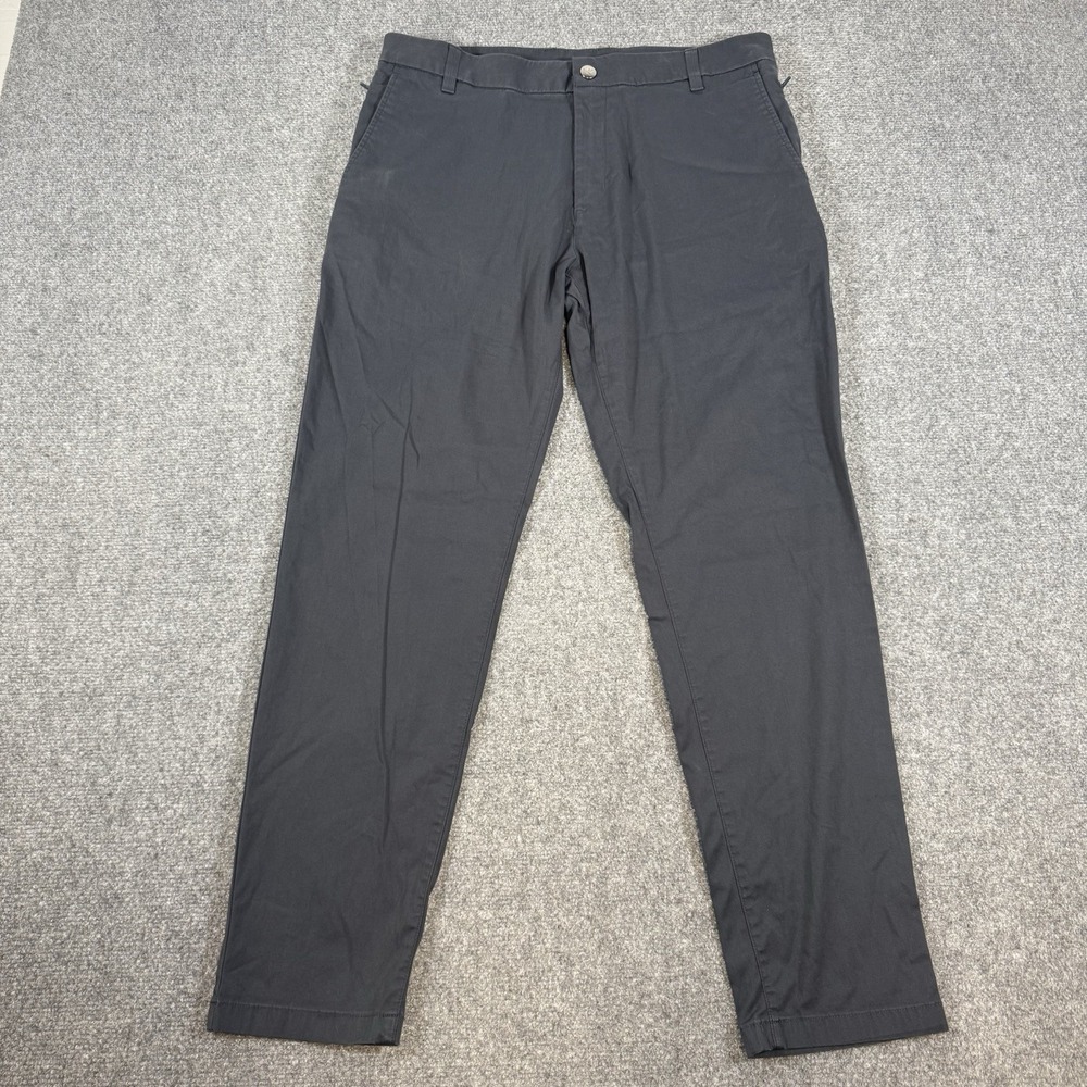 Birddogs Pants Mens 34x30 (Fits 32x29) Gray Performance Stretch Boomstick Golf‎